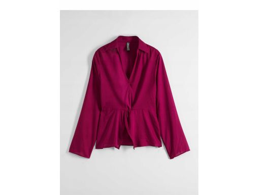 B.P.C bluzka koszulowa ciemny fiolet biskupi ^40