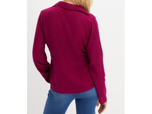 B.P.C bluzka koszulowa ciemny fiolet biskupi ^40