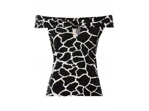 B.P.C bluzka carmen nadruk 36/38.