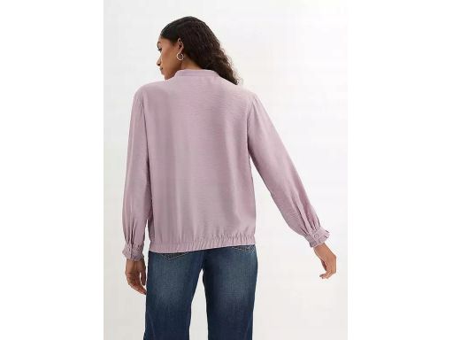 B.P.C bluzka koszulowa krepowana wrzosowa r.40