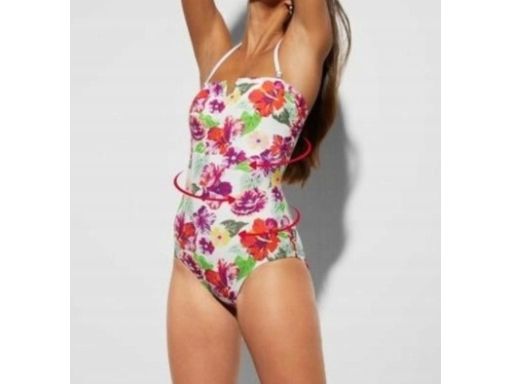 B.P.C kostium jednoczęściowy w kwiaty 44.