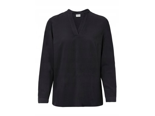 B.P.C bluzka czarna z krepy 36/38.