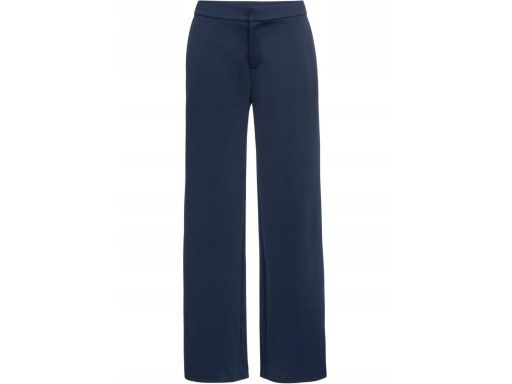B.P.C spodnie eleganckie palazzo granat r.38