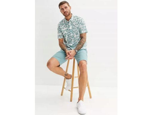 B.P.C koszula męska z krótkim rękawem we wzory r.43/44
