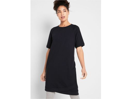 B.P.C sukienka dresowa krótki rękaw czarna 36/38.