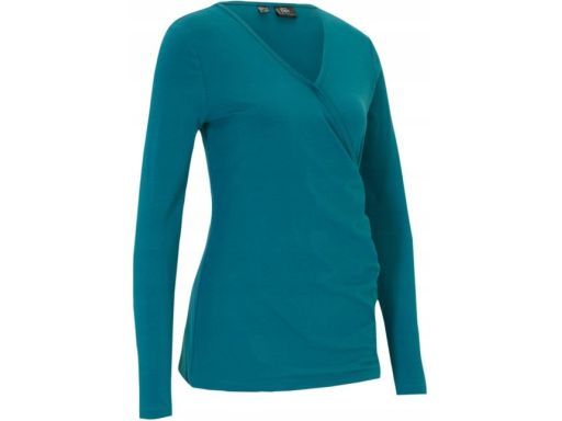 B.P.C bluzka morska damska kopertowa 56/58.