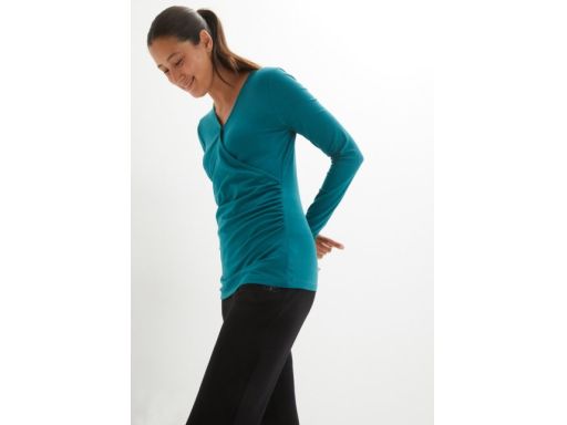 B.P.C bluzka morska damska kopertowa 56/58.