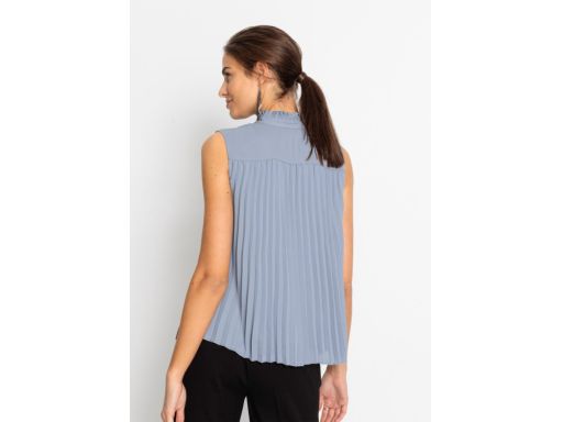 B.P.C bluzka szyfon plisowana r.46