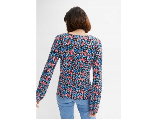 B.P.C bluzka z wiskozy w kwiatki 36/38.