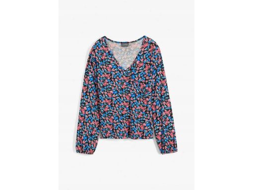 B.P.C bluzka z wiskozy w kwiatki 36/38.