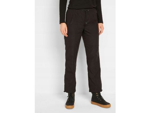 B.P.C czarne spodnie proste 7/8 44.