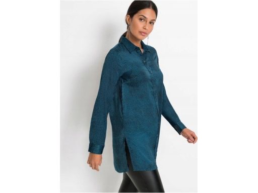 B.P.C bluzka koszulowa satynowa długa r.36