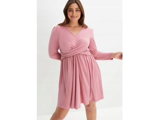 B.P.C Sukienka brudny pudrowy róż ^40/42
