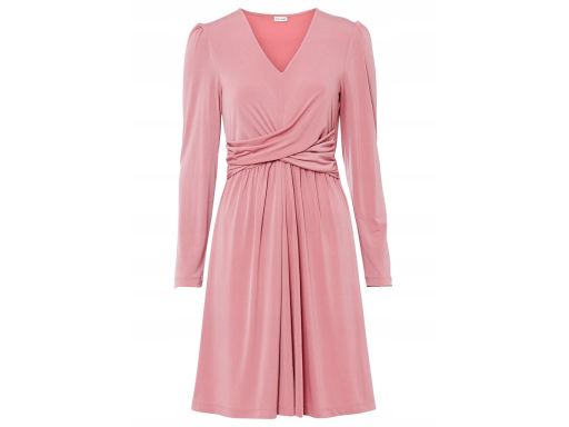 B.P.C Sukienka brudny pudrowy róż ^40/42