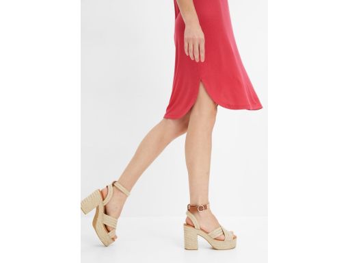 B.P.C sukienka malinowa dżersejowa r.44/46