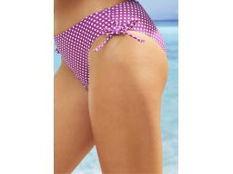 B.P.C figi bikini fioletowe w groszki r.42