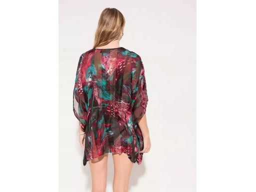 B.P.C plażowa tunika kolorowa z regulacją w pasie 44/46.