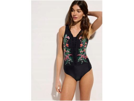 B.P.C kostium kąpielowy z kolorowym nadrukiem r.42