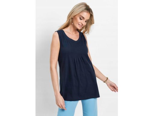 B.P.C tunika bez rękawów granatowa r.44/46