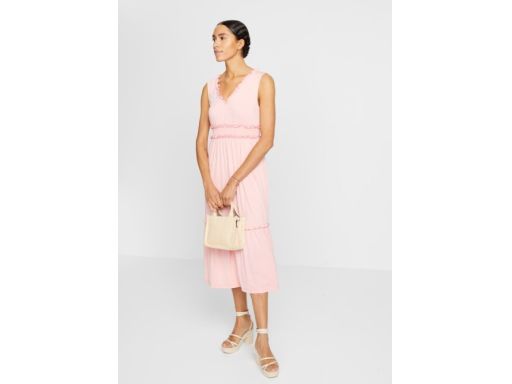 B.P.C sukienka dżersejowa brzoskwiniowo-różana r.32/34