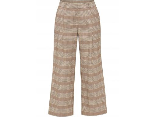 B.P.C spodnie beżowe w kratkę 46.
