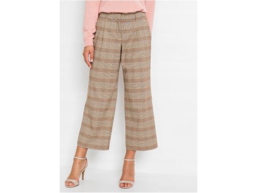 B.P.C spodnie beżowe w kratkę 46.
