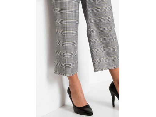 B.P.C spodnie beżowe w kratkę 46.