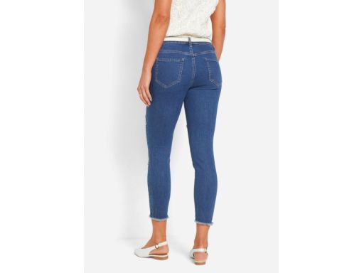 B.P.C spodnie jeansowe z perełkami r.38