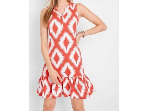 B.P.C bawełniana sukienka letnia nadruk ^52/54