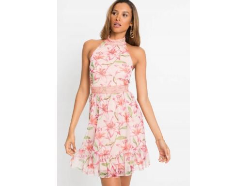 B.P.C sukienka bez pleców siateczkowa r.40/42