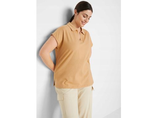 B.P.C bluzka damska polo karmelowa ^52/54