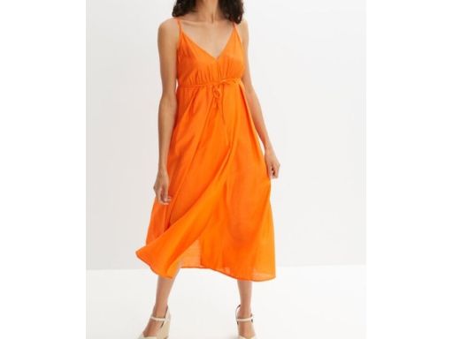 B.P.C sukienka pomarańczowa letnia ^46