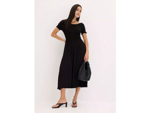 B.P.C sukienka midi czarna carmen r.48/50