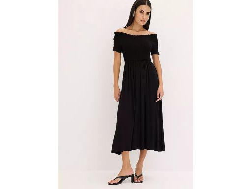 B.P.C sukienka midi czarna carmen r.48/50