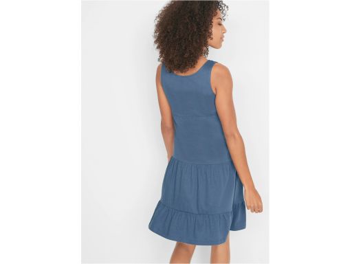 B.P.C letnia sukienka bawełniana granatowa 40/42.
