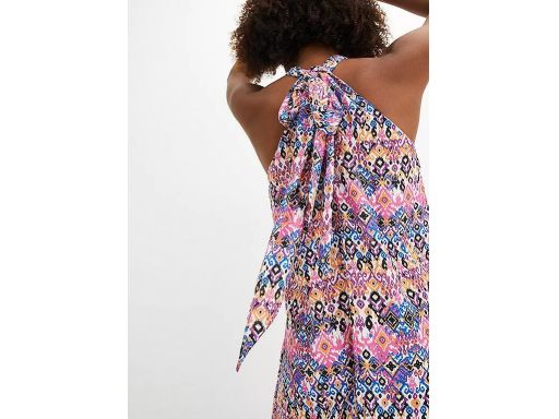 B.P.C długa sukienka letnia we wzory r.38