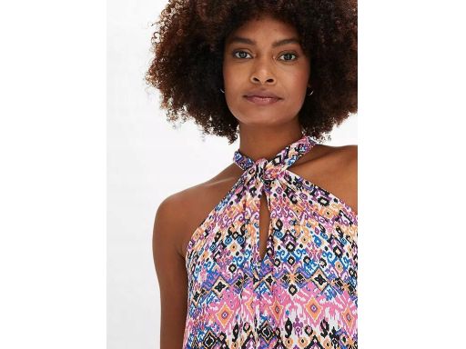 B.P.C długa sukienka letnia we wzory r.38