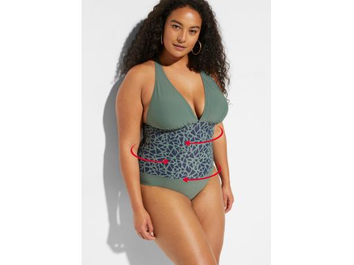 B.P.C kostium jednoczęściowy wzorzysty 44.