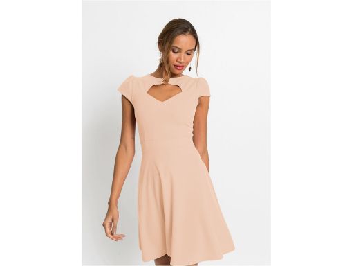 B.P.C sukienka różowo-beżowa 40/42.
