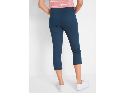 B.P.C tregginsy ze stretchem 3/4 granatowe 40.