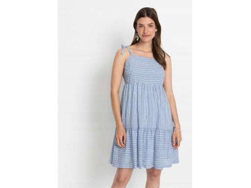 B.P.C bawełniana sukienka letnia w paski r.36
