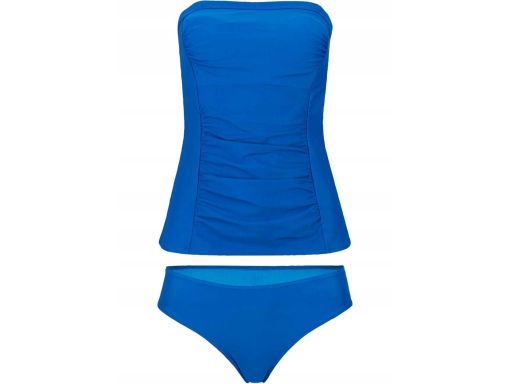 B.P.C tankini szafirowe z marszczeniem 50.