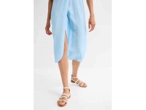 B.P.C sukienka tunikowa niebieska kopertowa r.40