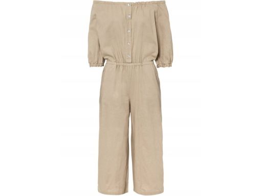B.P.C kombinezon lniany beżowy r.46