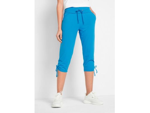 B.P.C spodnie 3/4 niebieskie sportowe r.32/34