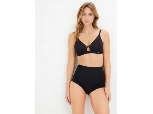 B.P.C biustonosz Feel Comfort bralette czarny 40/42.