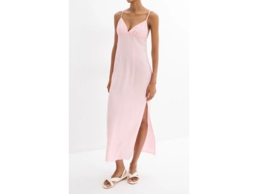 B.P.C różowa sukienka na cienkie ramiączka ^42