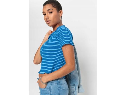 B.P.C t-shirt w paski prążkowany r.44/46