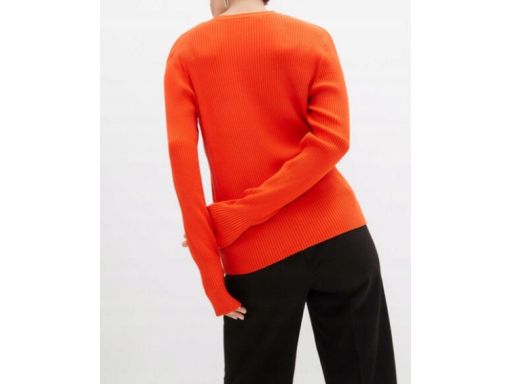 B.P.C sweter z wycięciami i dekoracyjnymi guzikami ^40/42