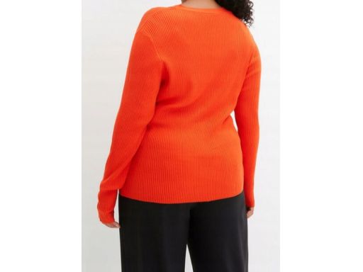 B.P.C sweter z wycięciami i dekoracyjnymi guzikami ^40/42